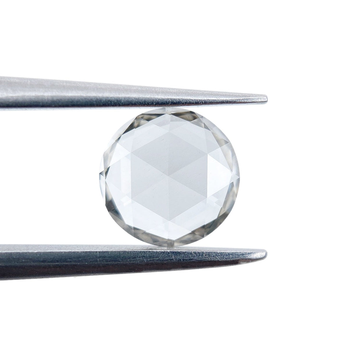 0.56ct | Fancy Greenish Brown/VVS Round Shape Rose Cut Lab Diamond-LITHOS Diamond