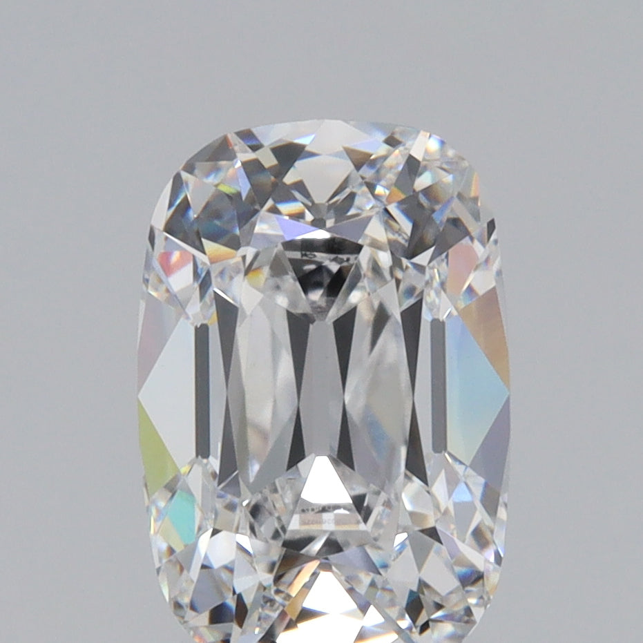 2.54ct | D/VVS2 Cushion Shape Old Mine Cut Lab Diamond (IGI)