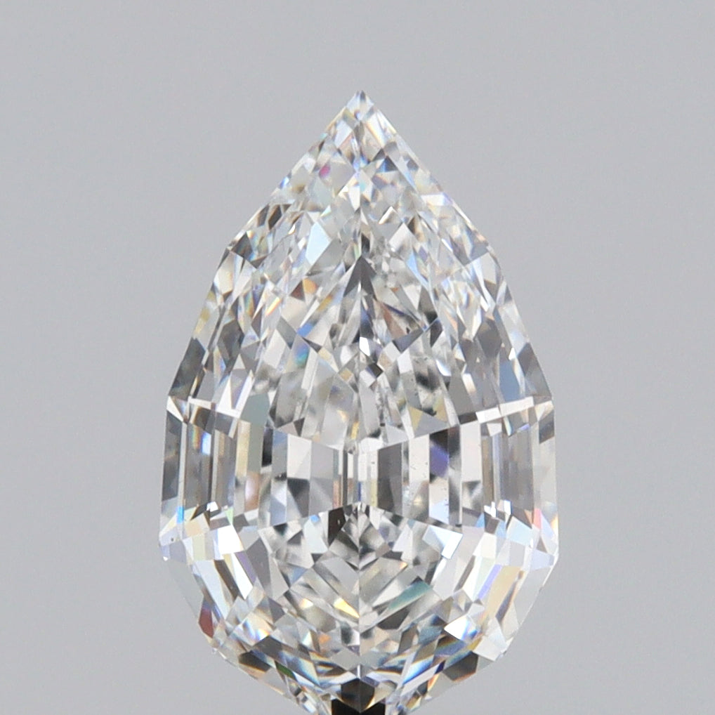2.53ct | E/VS1 Pear Shape Step Cut Lab Diamond (IGI)