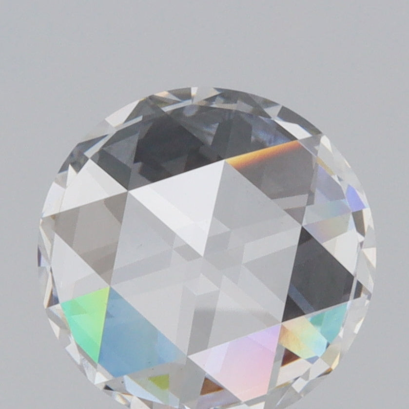 1.10ct | F/VS1 Round Shape Rose Cut Lab Diamond (IGI)