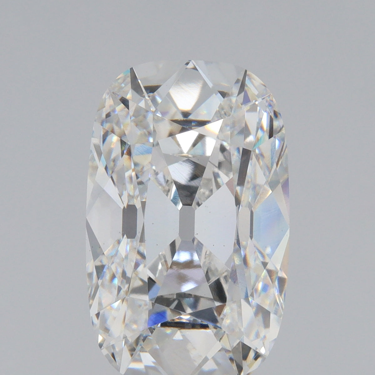 5.30ct | E/VS1 Cushion Shape Old Mine Cut Lab Diamond (IGI)