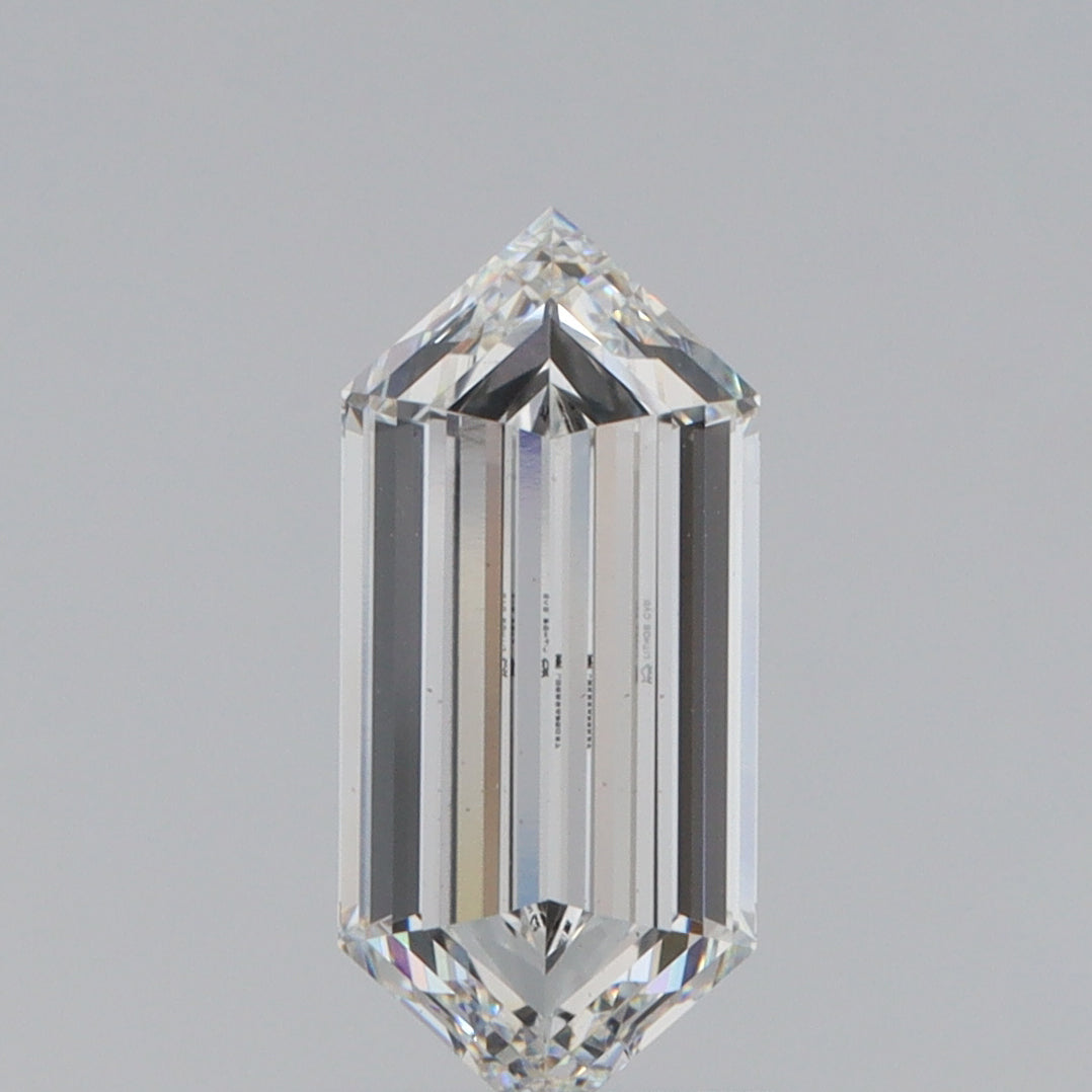 1.72ct | F/VS1 Hexagon Shape Step Cut Lab Diamond (IGI)