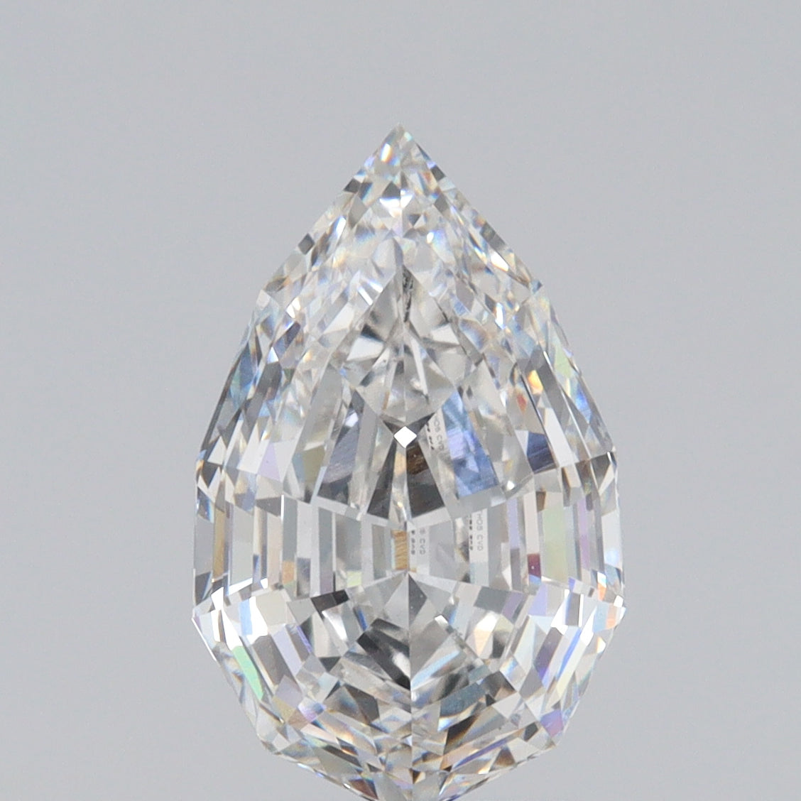2.80ct | F/VS1 Pear Shape Step Cut Lab Diamond (IGI)