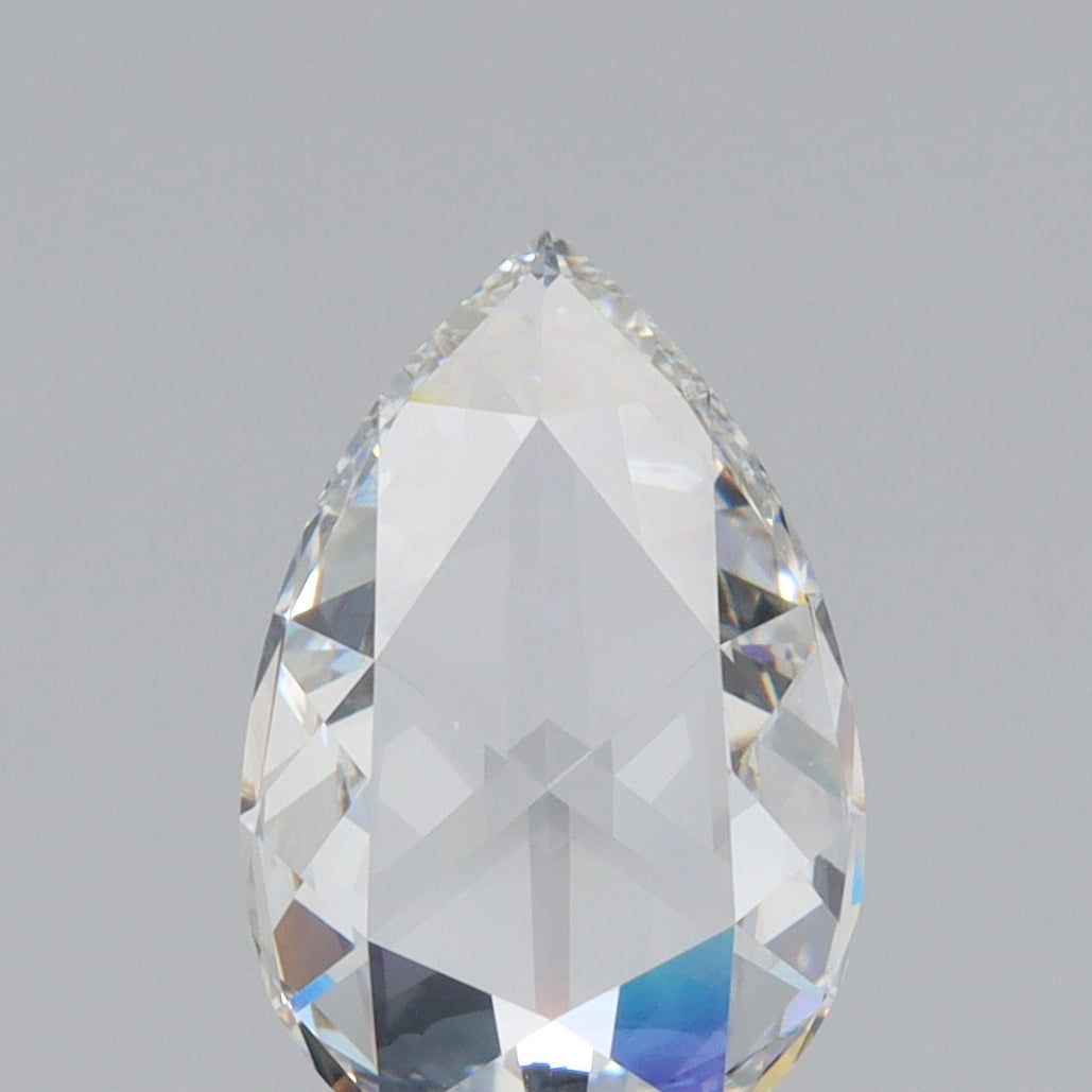 1.52ct | F/VVS2 Pear Shape Rose Cut Lab Diamond (IGI)-LITHOS Diamond