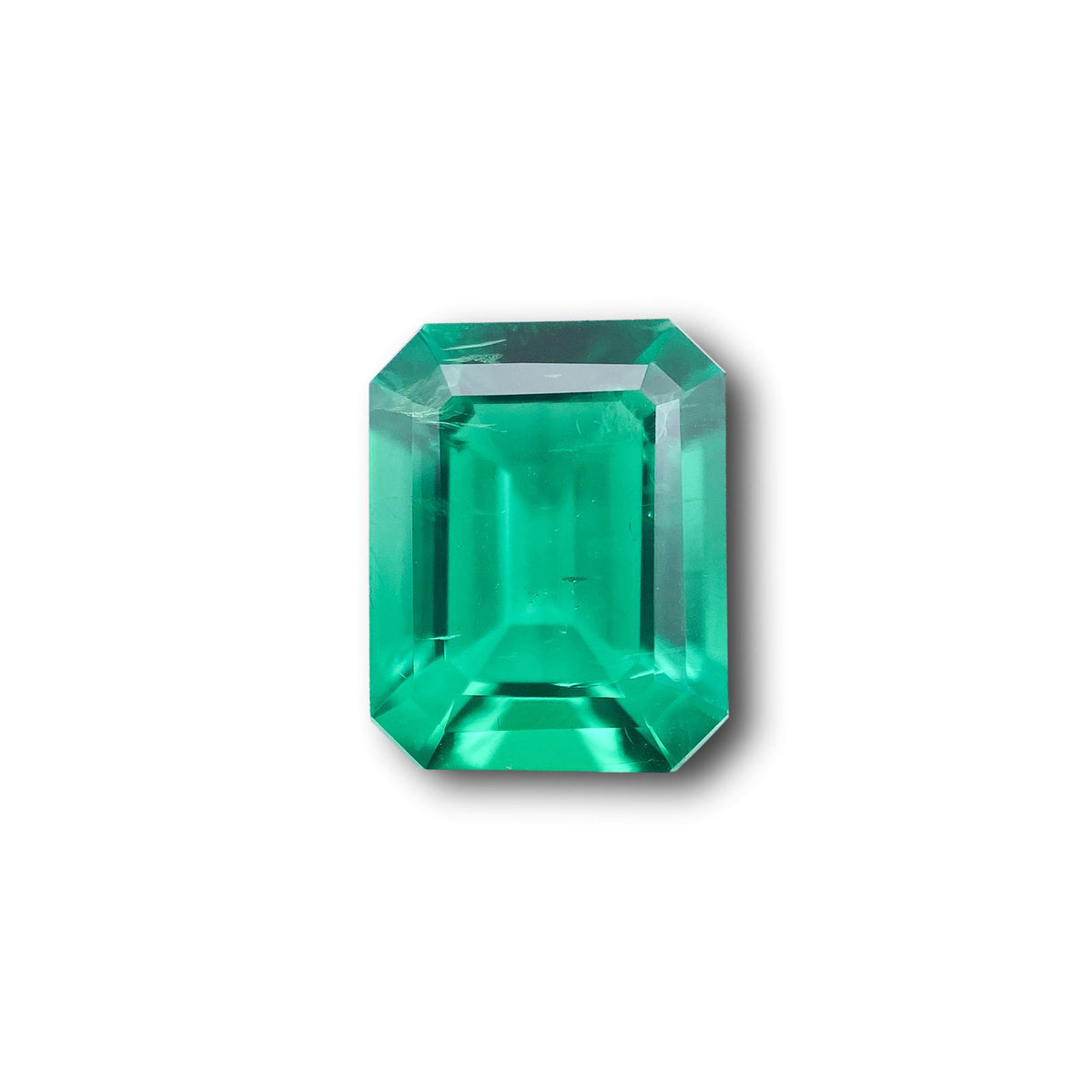 2.09ct | Step Cut Emerald Shape Lab Emerald