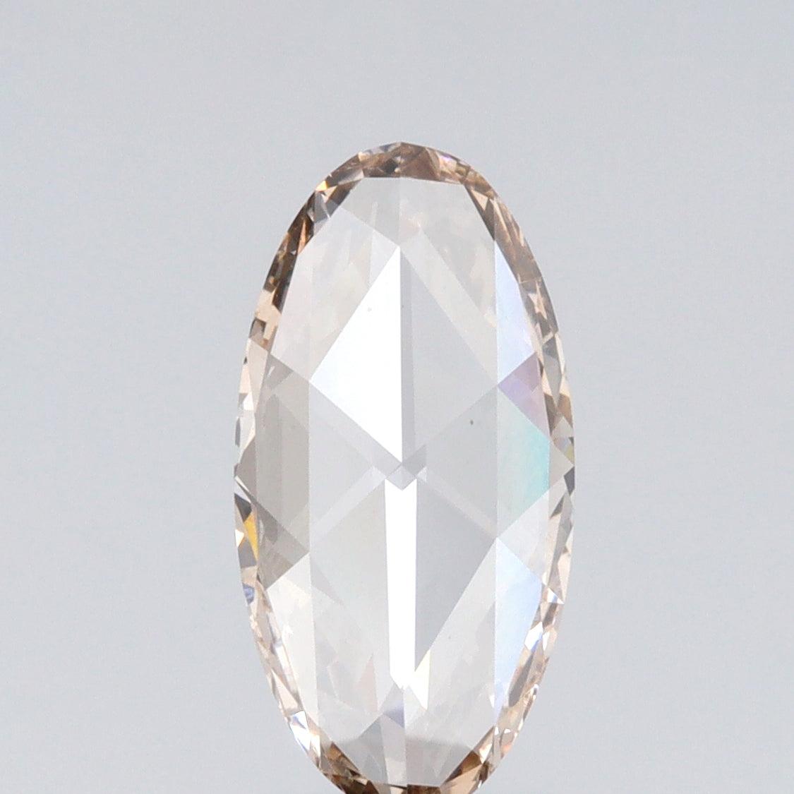 1.00ct | O-P/VS1 Oval Shape Rose Cut Lab Diamond (IGI)-LITHOS Diamond