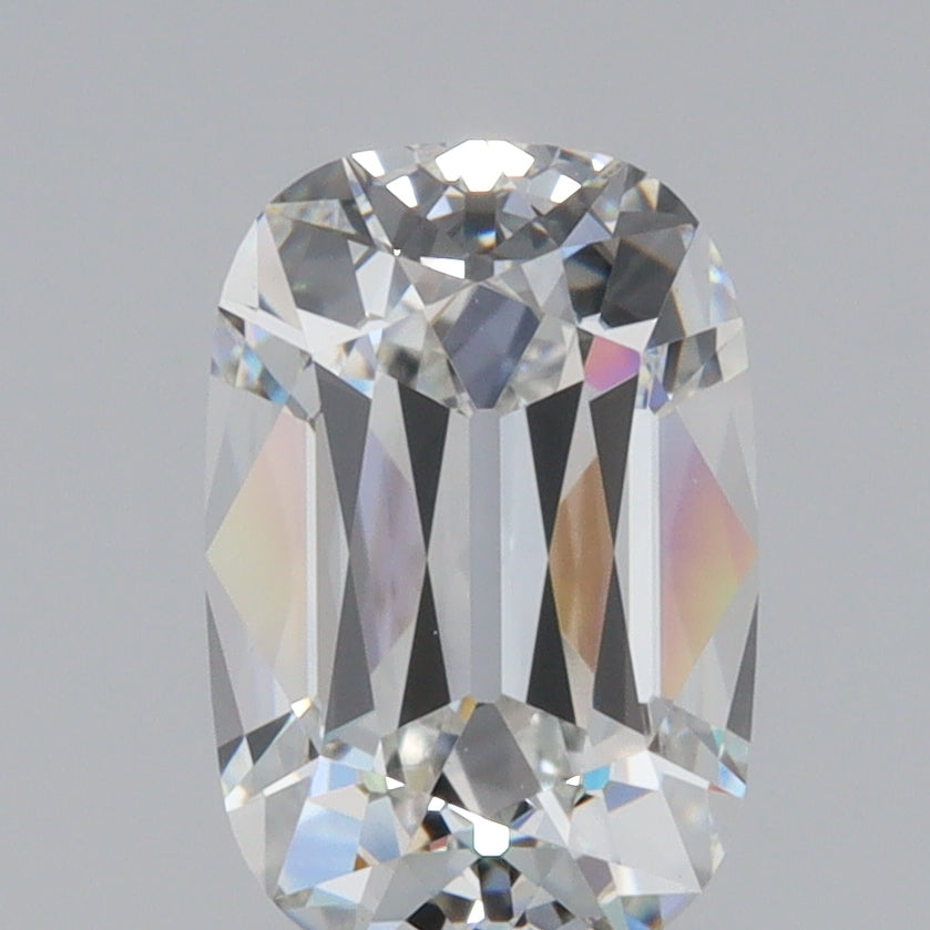 2.06ct | F/VVS2 Cushion Shape Old Mine Cut Lab Diamond (IGI)