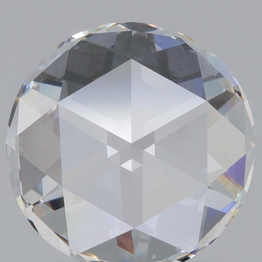 1.04ct | F/VS1 Round Shape Rose Cut Lab Diamond (IGI)-LITHOS Diamond