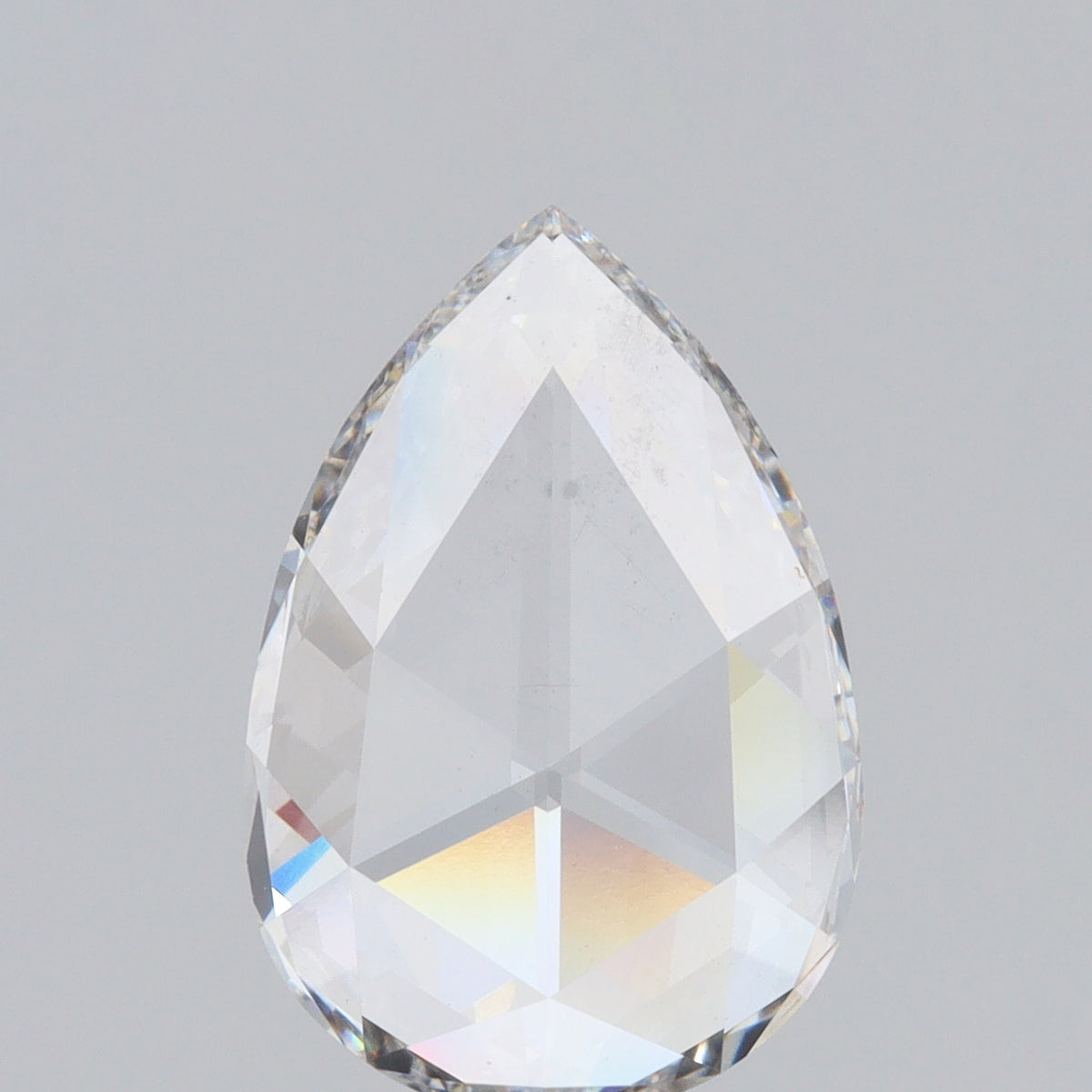 2.52ct | D/VS1 Pear Shape Rose Cut Lab Diamond (IGI)-LITHOS Diamond