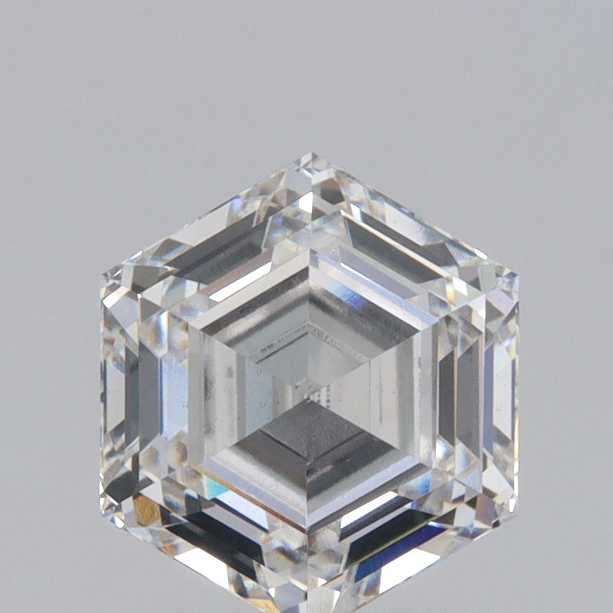 1.56ct | E/VS1 Hexagon Shape Step Cut Lab Diamond (IGI)