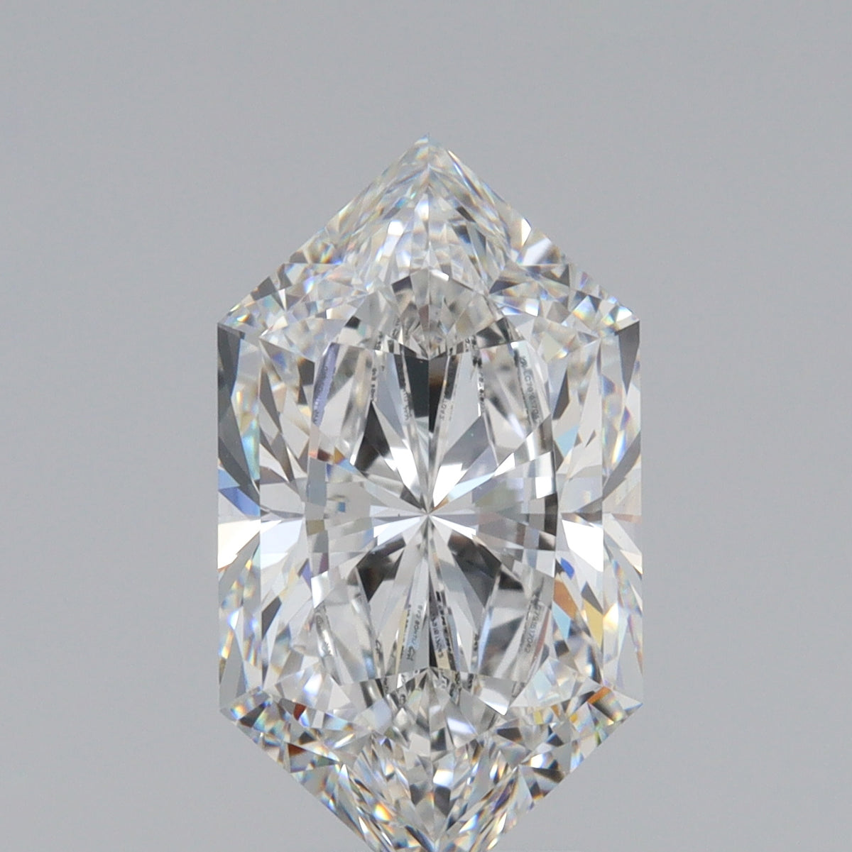 3.55ct | E/VVS2 Hexagon Shape Brilliant Cut Lab Diamond (IGI)