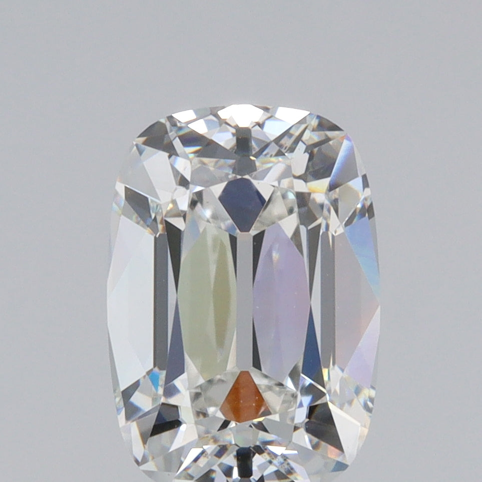 2.58ct | F/VS1 Cushion Shape Old Mine Cut Lab Diamond (IGI)