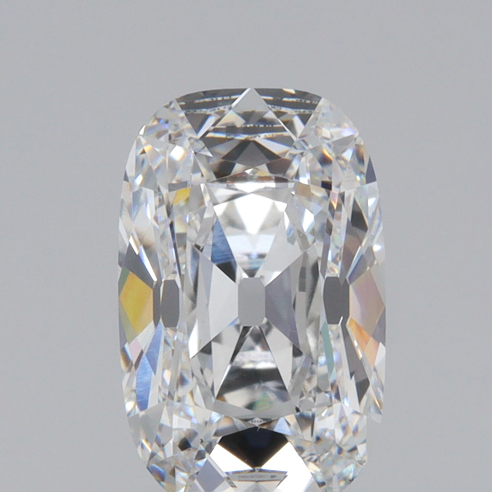 2.66ct | E/VS1 Antique Cushion Shape Old Mine Cut Lab Diamond (IGI)