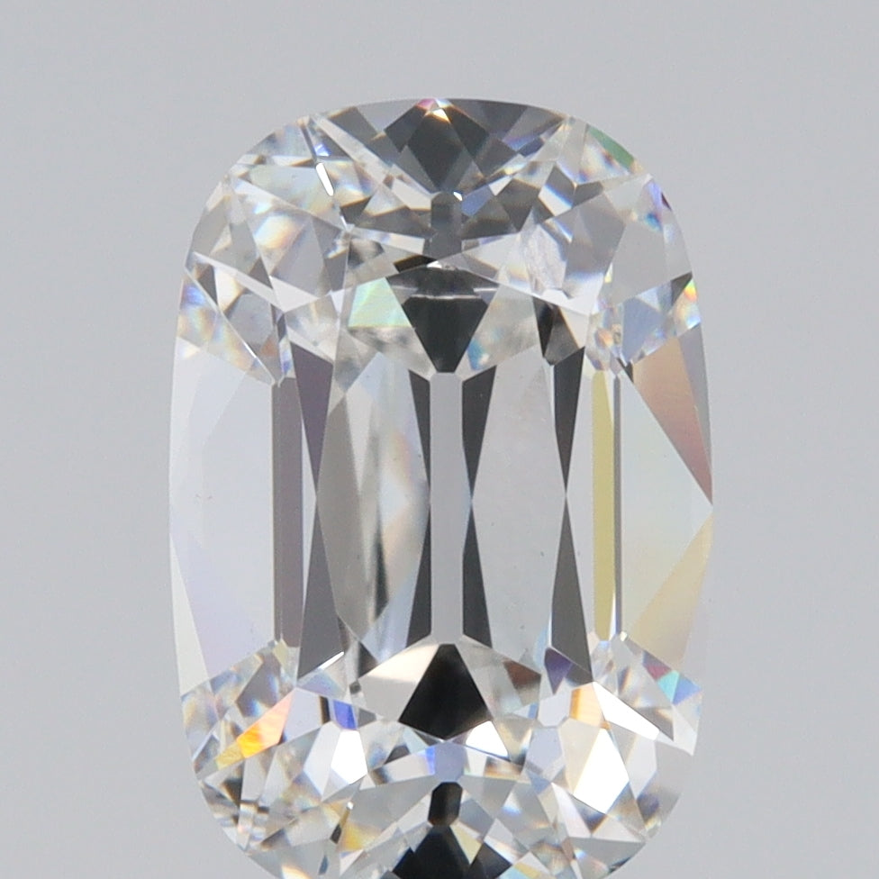 3.40ct | E/VS1 Cushion Shape Old Mine Cut Lab Diamond (IGI)