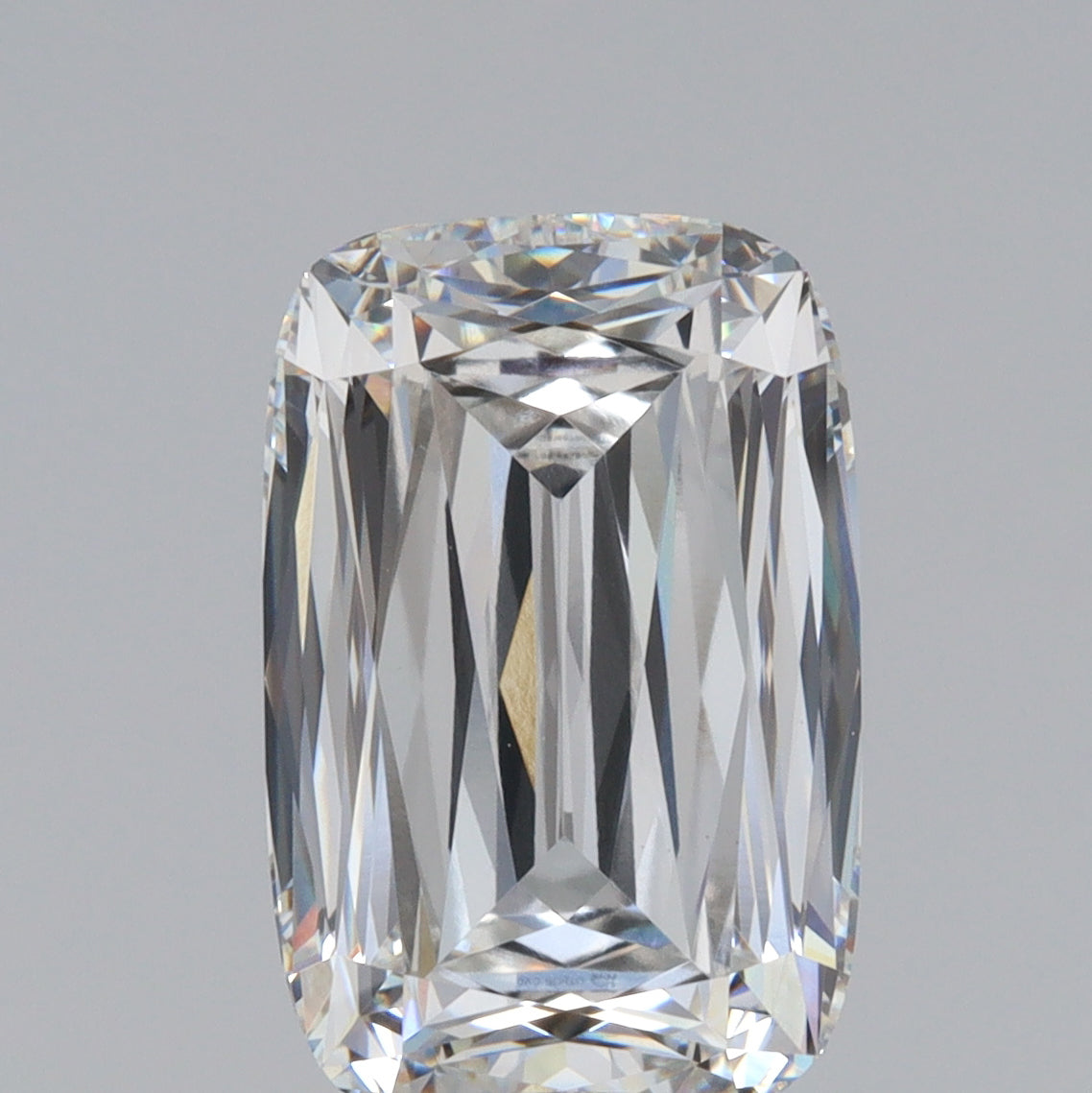4.06ct | E/VVS2 Cushion Shape Lattice Cut Lab Diamond (IGI)