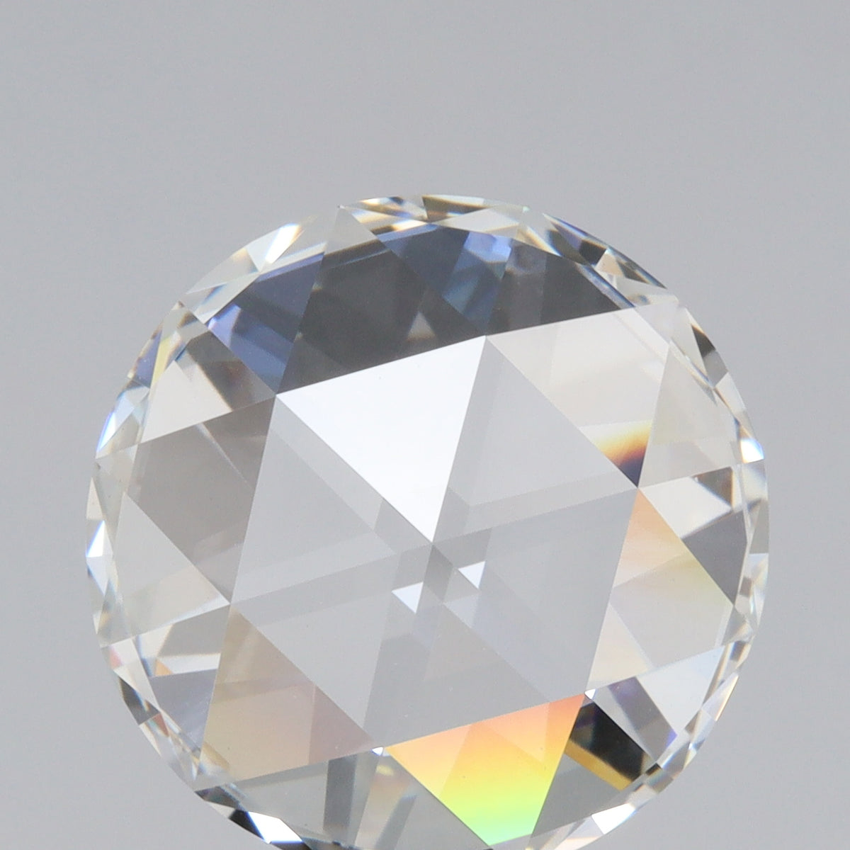 4.16ct | G/VVS2 Round Shape Rose Cut Lab Diamond (IGI)