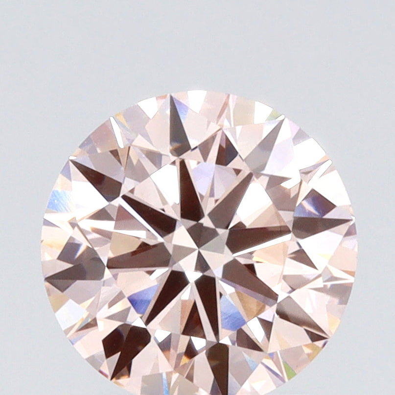 1.89ct | Fancy Light Pink / VS1 Round Shape Brilliant Cut Lab Diamond (IGI)