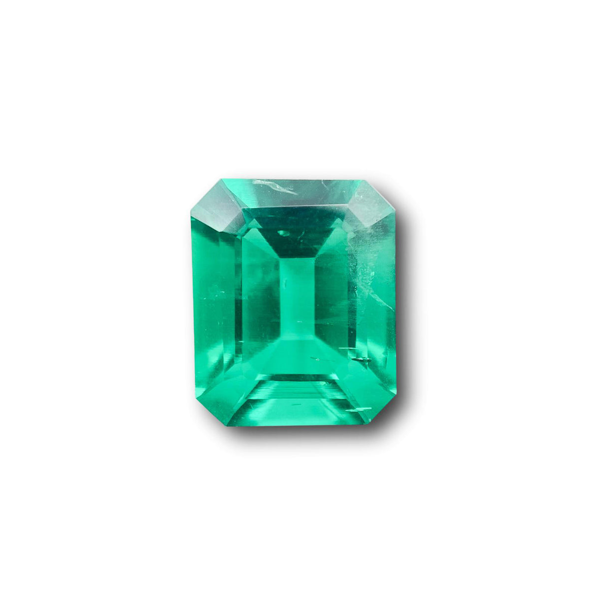 2.74ct | Step Cut Emerald Shape Lab Emerald