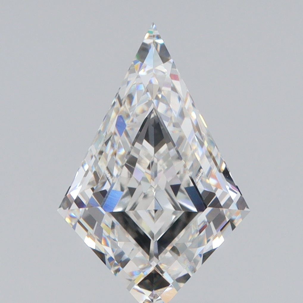 2.55ct | F/VVS2 Kite Shape Step Cut Lab Diamond (IGI)