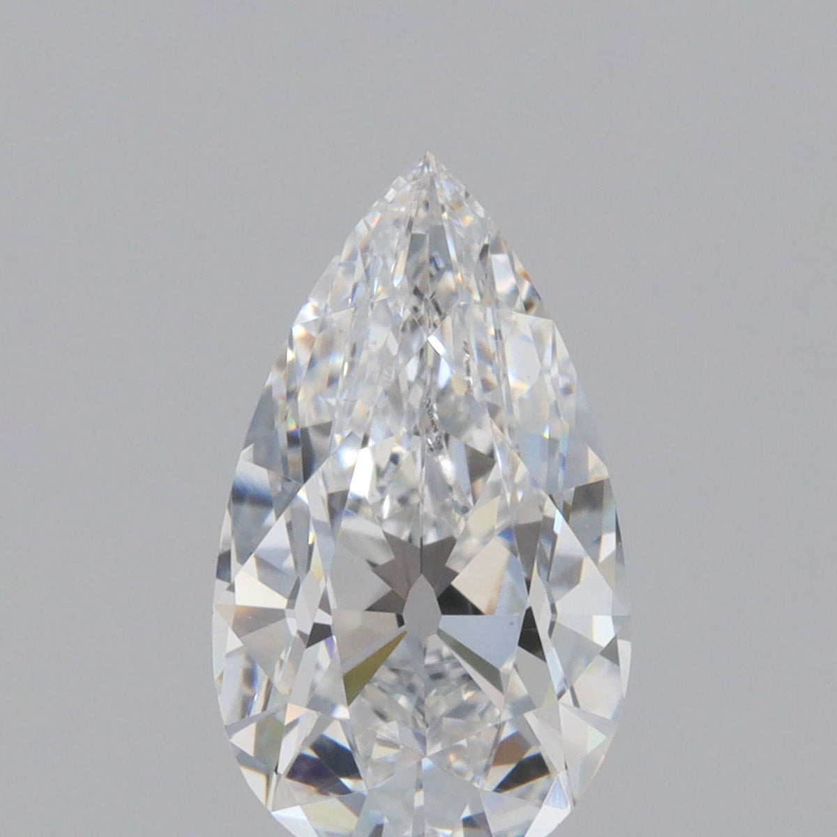 1.21ct | E/VS1 Pear Shape Old Mine Cut Lab Diamond (IGI)-LITHOS Diamond