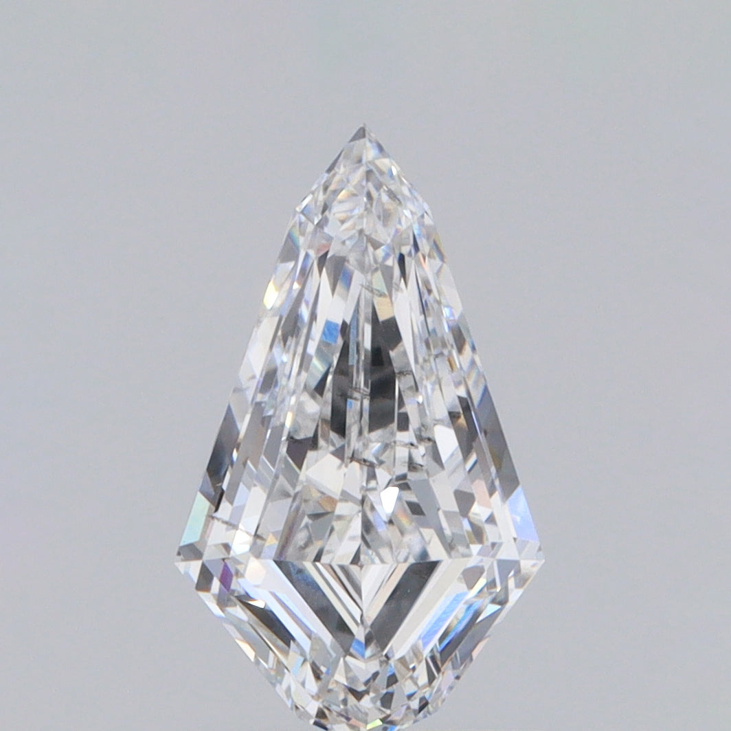 1.23ct | D/SI1 Kite Shape Step Cut Lab Diamond (IGI)