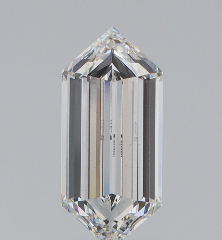 1.72ct | F/VS1 Hexagon Shape Step Cut Lab Diamond (IGI)