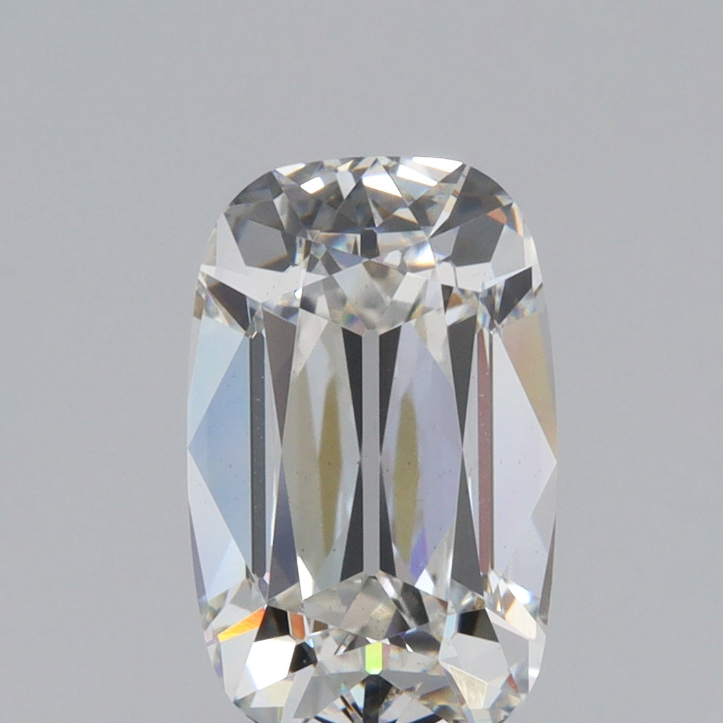 2.83ct | F/VS1 Cushion Shape Old Mine Cut Lab Diamond (IGI)-LITHOS Diamond
