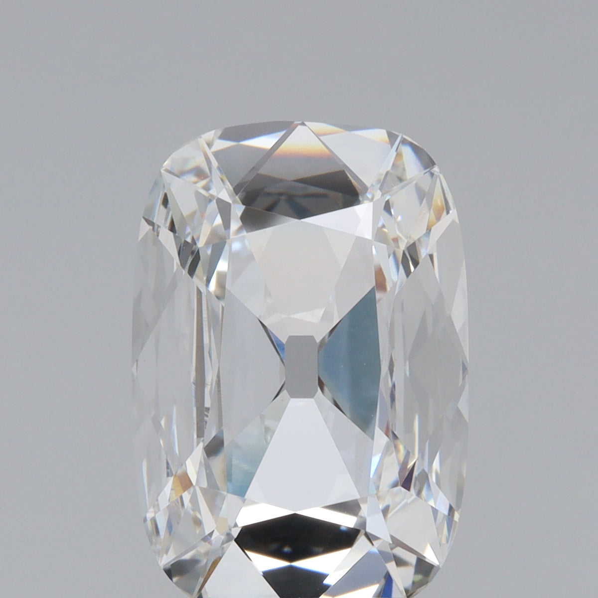 3.53ct | F/VVS2 Cushion Shape Old Mine Cut Lab Diamond (IGI)