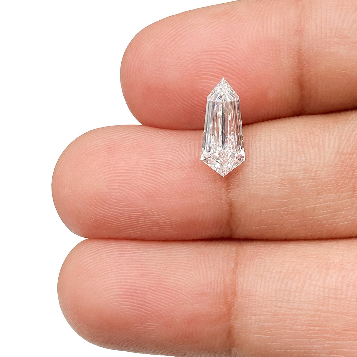 1.15ct | D/VVS2 Kite Shape Step Cut Lab Diamond (IGI)-LITHOS Diamond