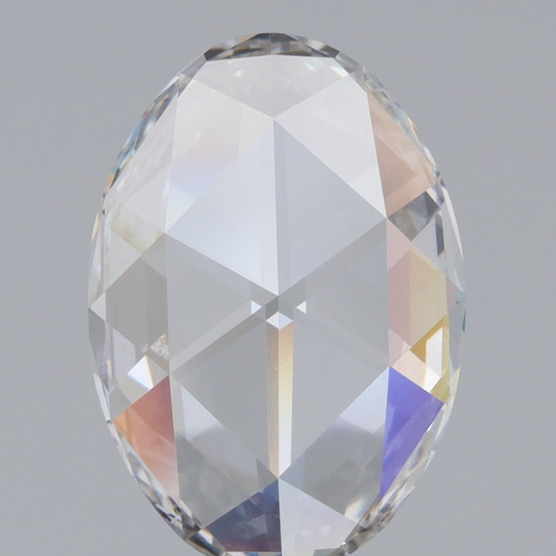 1.16ct | F/VVS2 Oval Shape Rose Cut Lab Diamond (IGI)-LITHOS Diamond