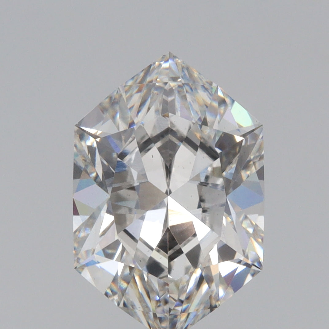 1.91ct | F/VS1 Hexagon Shape Brilliant Cut Lab Diamond (IGI)