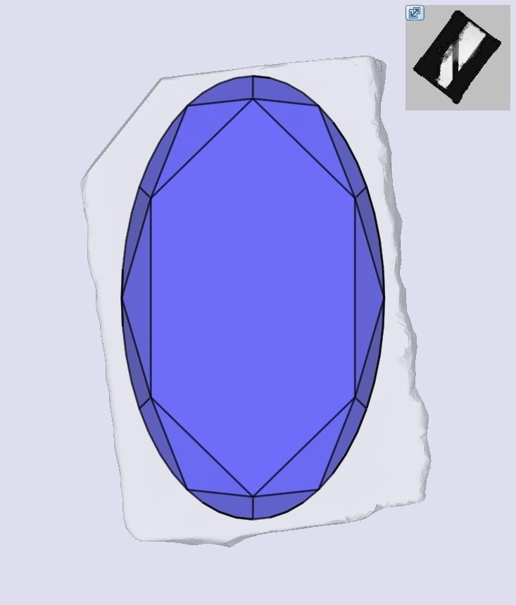 1.17ct | F/VVS2 Oval Shape Rose Cut Lab Diamond (IGI)-LITHOS Diamond