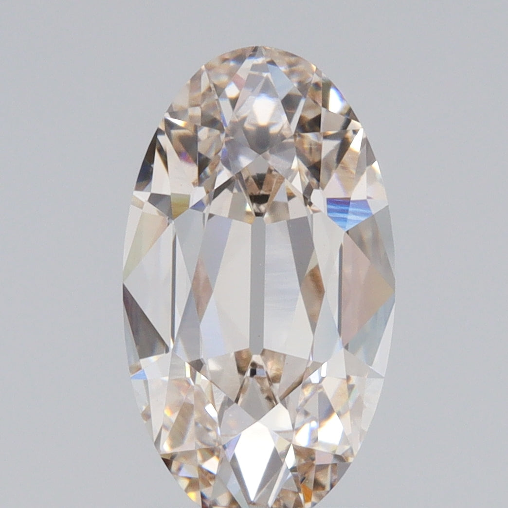 2.81ct | J/VVS2 Oval Shape Old Mine Cut Lab Diamond (IGI)