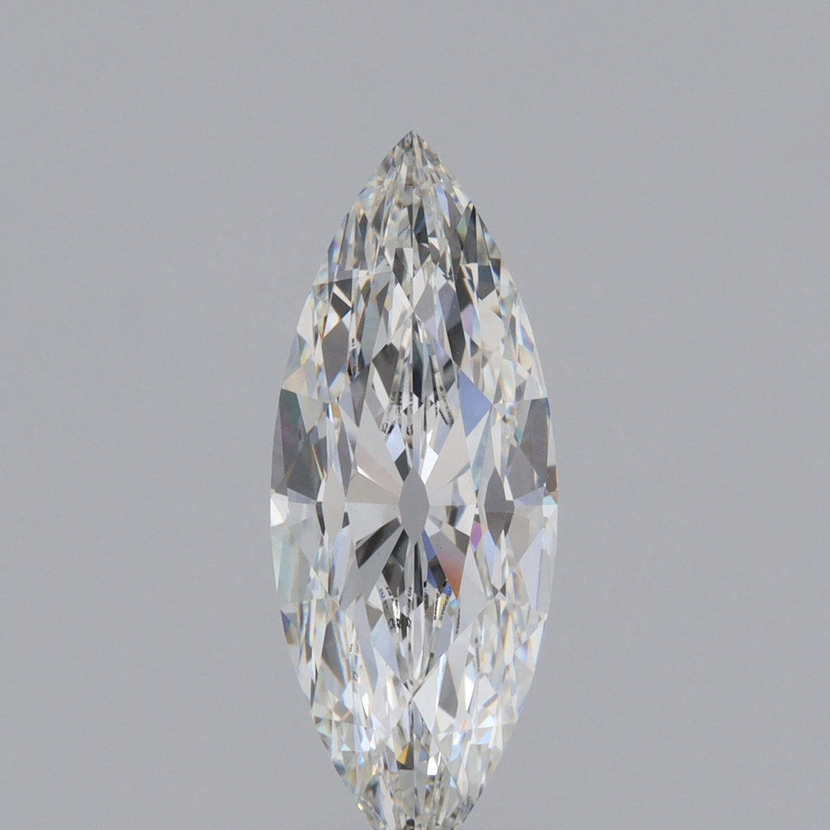3.04ct | F/VVS2 Marquise Shape Old Mine Cut Lab Diamond (IGI)-LITHOS Diamond