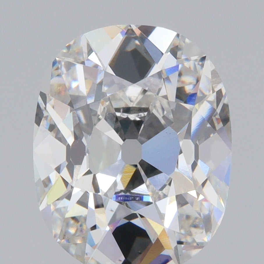 3.51ct | E/VS1 Cushion Shape Old Mine Cut Lab Diamond (IGI)