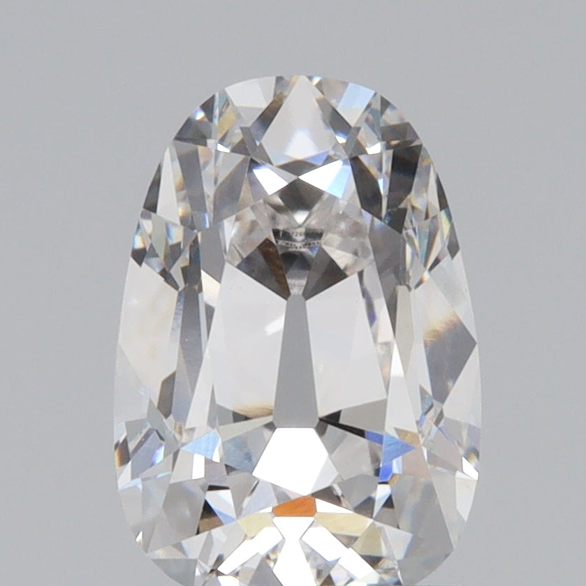 2.01ct | F/VS1 Pear Shape Old Mine Cut Lab Diamond (IGI)