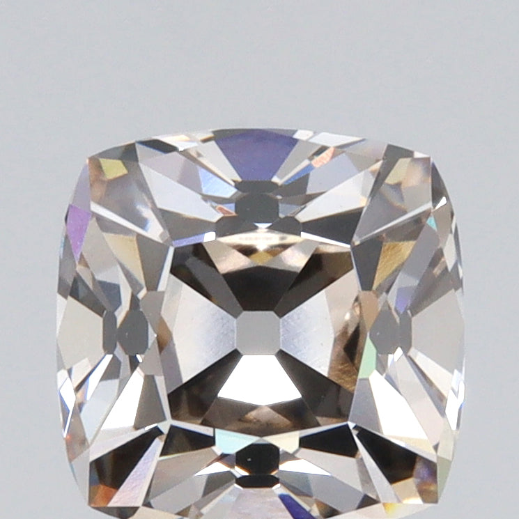 2.08ct | K/VVS2 Champagne Cushion Shape Peruzzi Cut Lab Diamond (IGI)-LITHOS Diamond