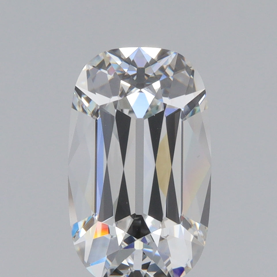 2.21ct | F/VVS2 Cushion Shape Old Mine Cut Lab Diamond (IGI)