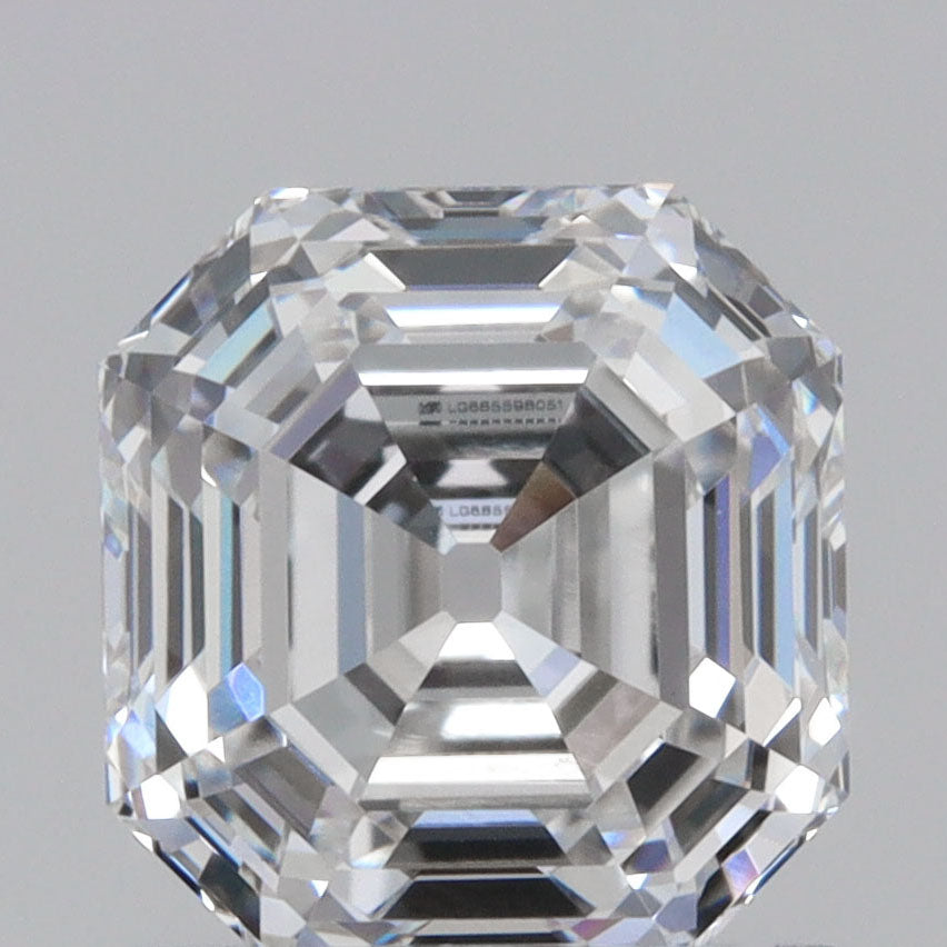 1.31ct | D/VVS2 Asscher Shape Step Cut Lab Diamond (IGI)