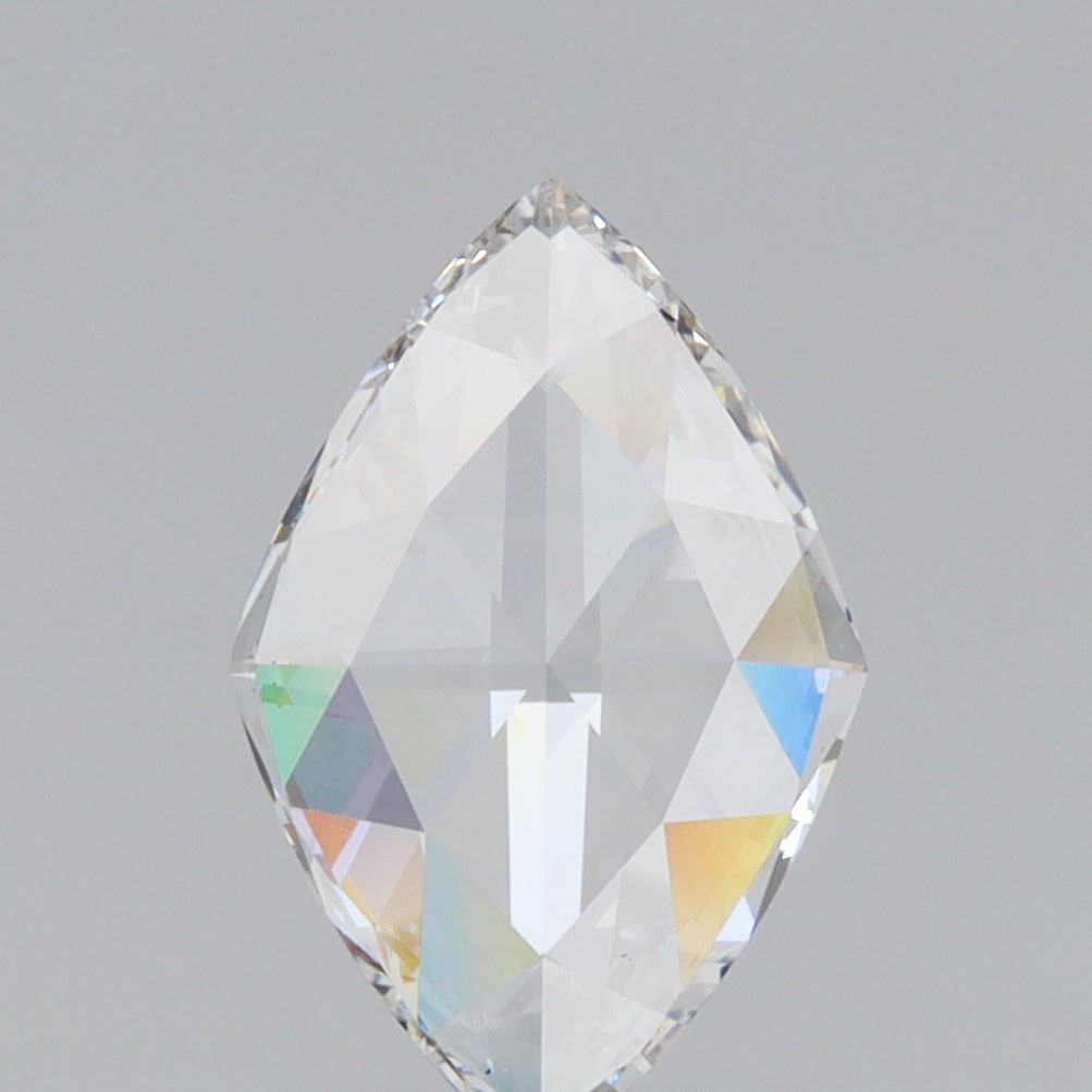 1.08ct | E/VS1 Lozenge Shape Rose Cut Lab Diamond (IGI)-LITHOS Diamond