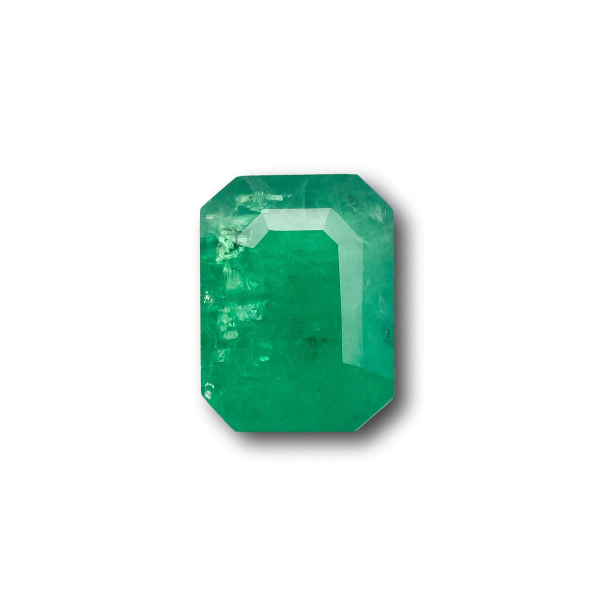 2.75ct | Step Cut Emerald Shape Lab Emerald (GSI)