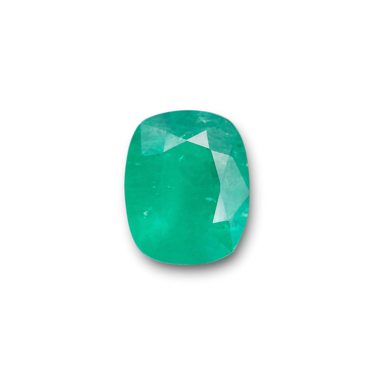 2.83ct | Brilliant Cut Cushion Shape Lab Emerald