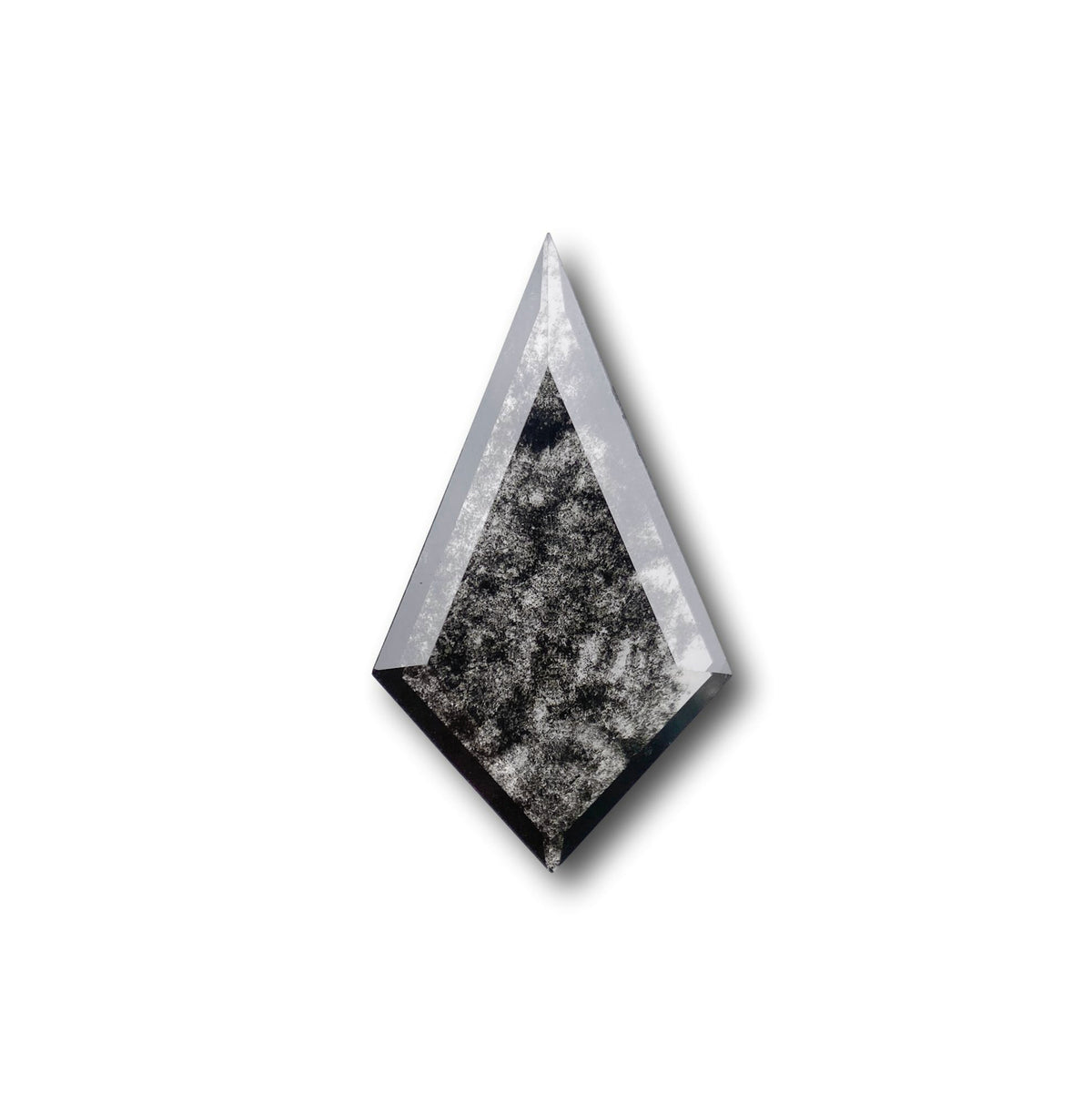 1.80ct | Salt & Pepper Kite Shape Step Cut Lab Diamond