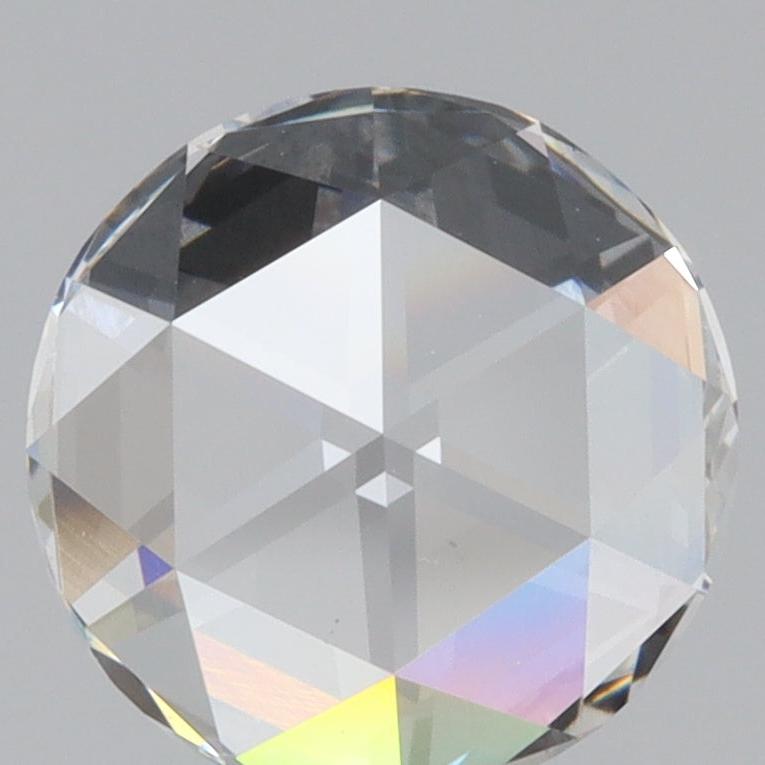 1.23ct | F/VS1 Round Shape Rose Cut Lab Diamond (IGI)-LITHOS Diamond