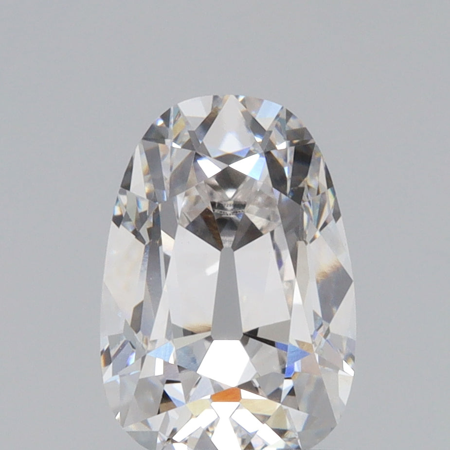 2.01ct | F/VS1 Pear Shape Old Mine Cut Lab Diamond (IGI)-LITHOS Diamond
