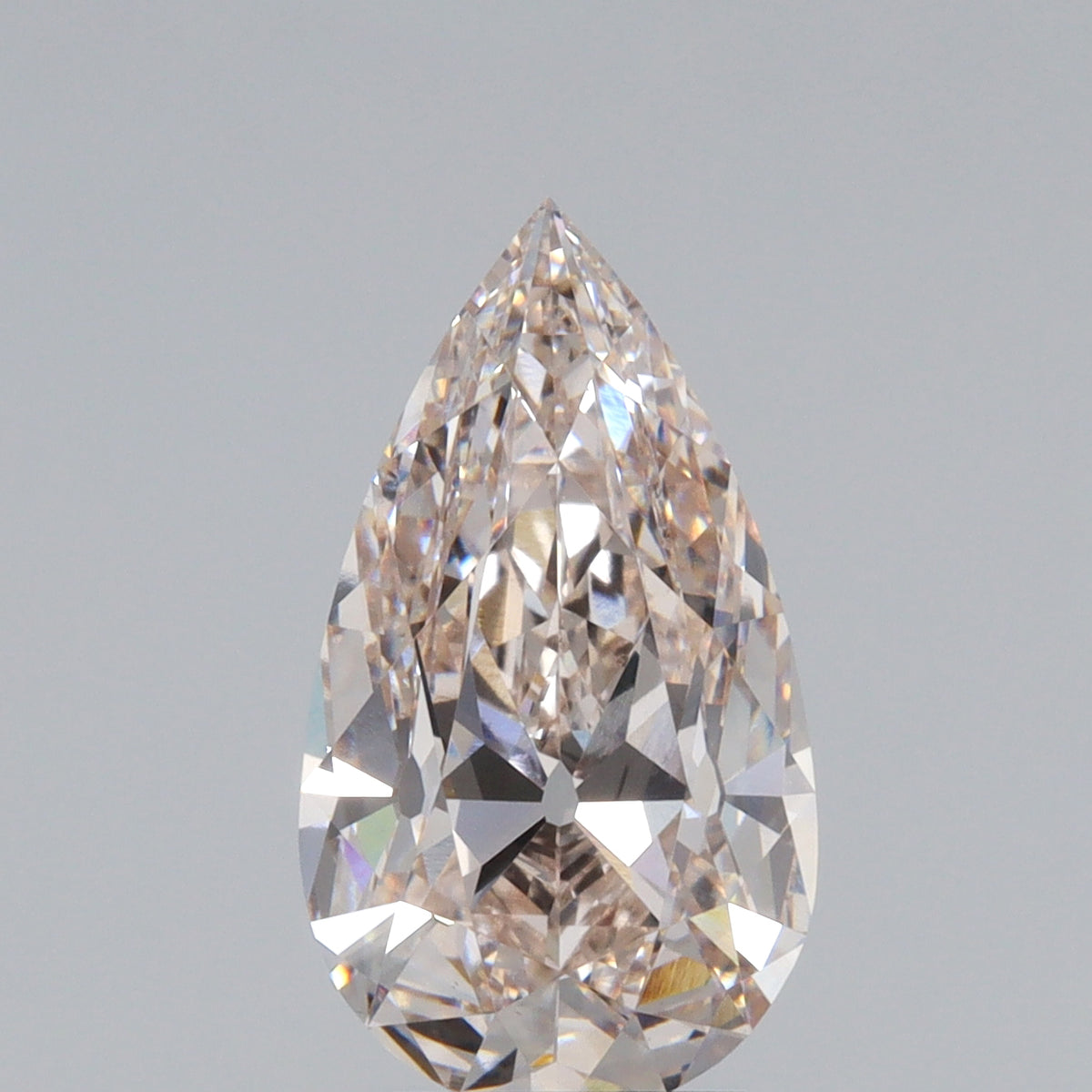 2.71ct | J/VS1 Pear Shape Old Mine Cut Lab Diamond (IGI)-LITHOS Diamond