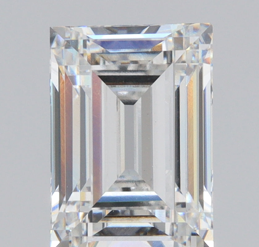 2.67ct | E/VS1 Baguette Shape Step Cut Lab Diamond (IGI)