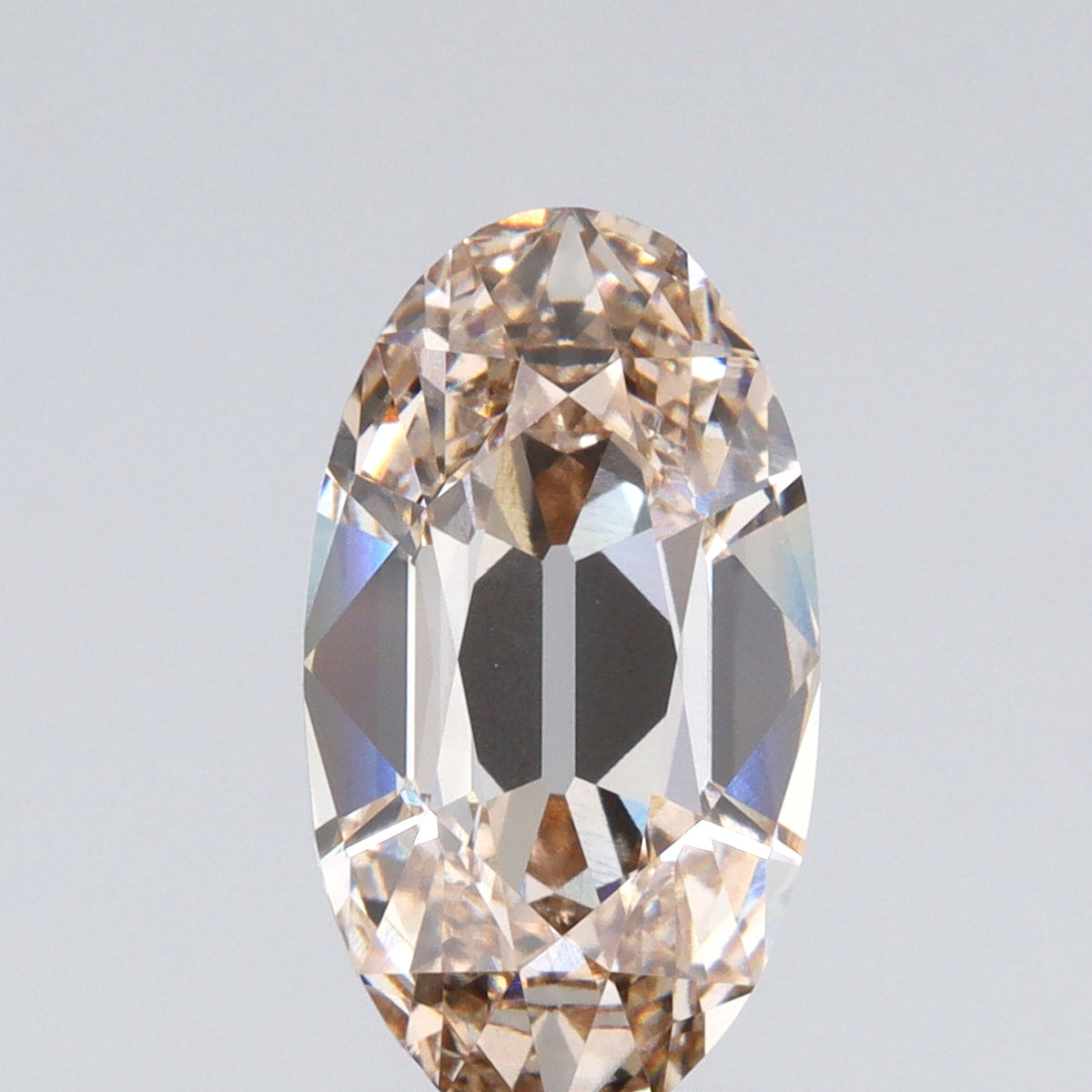 3.11ct | O-P/VVS2 Oval Shape Old Mine Cut Lab Diamond (IGI)