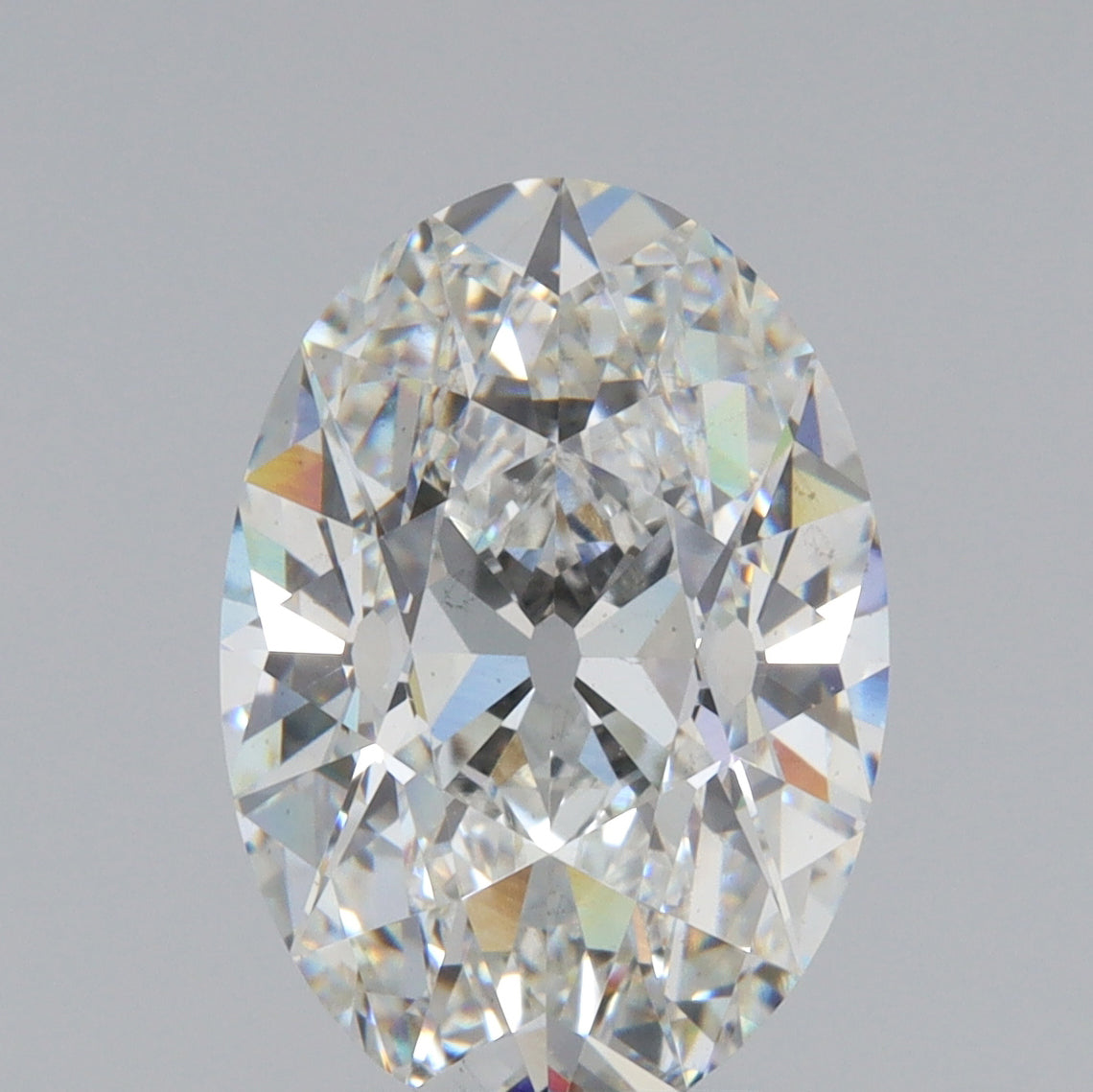 4.09ct | F/VS2 Oval Shape Old Mine Cut Lab Diamond (IGI)-LITHOS Diamond