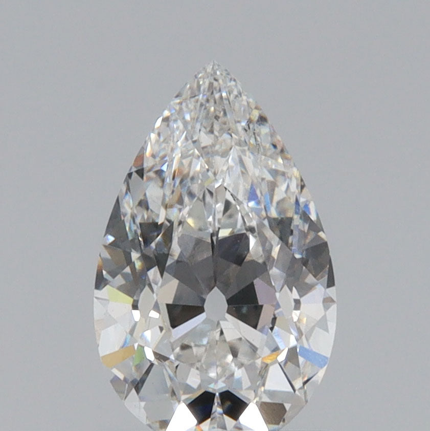1.36ct | E/VS1 Pear Shape Old Mine Cut Lab Diamond (IGI)